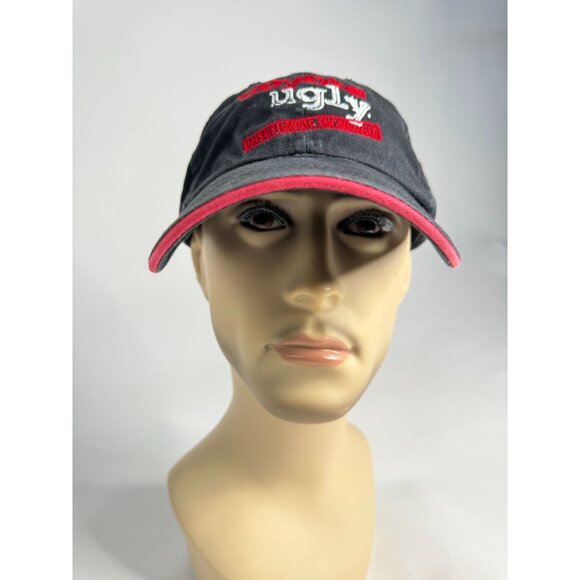 Coyote Ugly Las Vegas Black & Red Baseball Cap One Size Adjustable Strapback - Picture 4 of 16